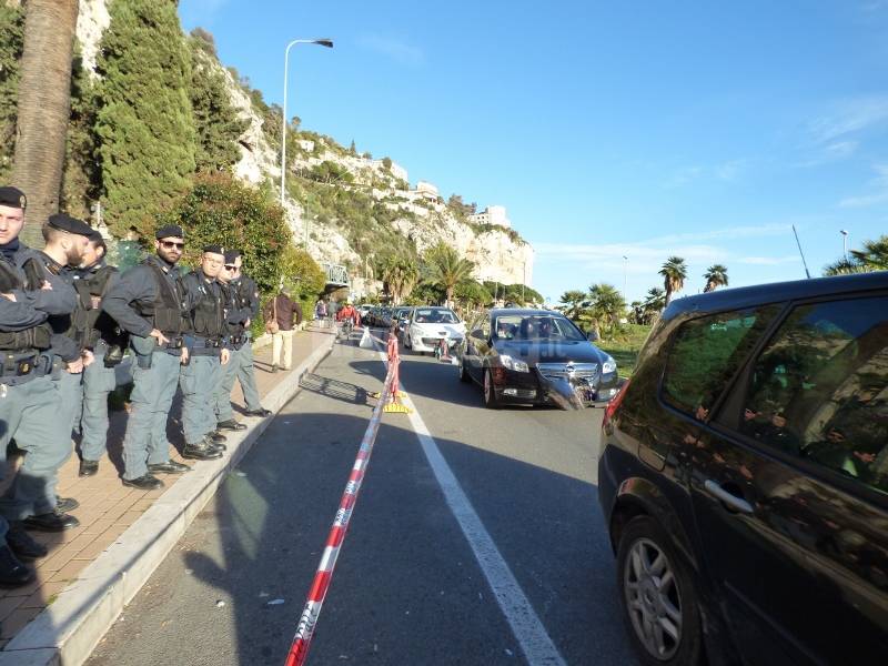 Ventimiglia, manifestazione Forza Nuova