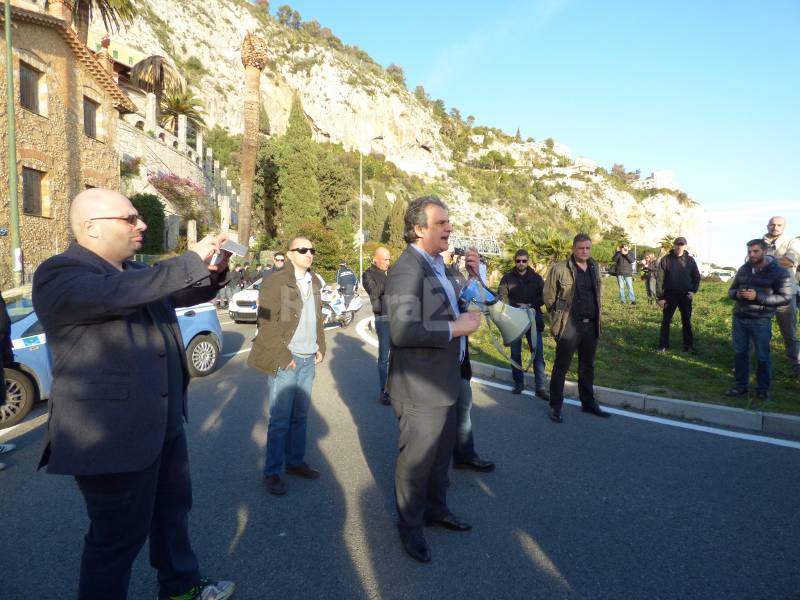 Ventimiglia, manifestazione Forza Nuova