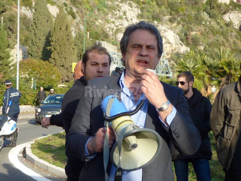 Ventimiglia, manifestazione Forza Nuova