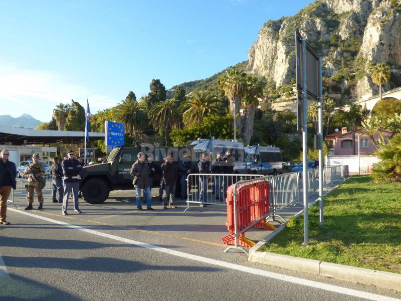 Ventimiglia, manifestazione Forza Nuova