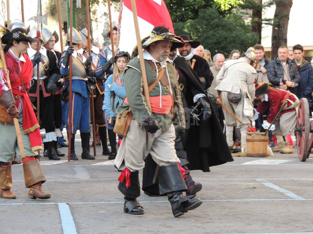 Taggia, in piazza IV Novembre la "Rievocazione della grande battaglia del 1625"