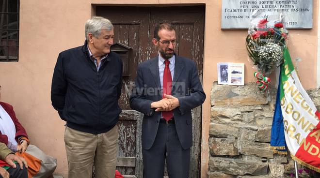 A Barcheto la cerimonia in ricordo del partigiano Walter Berio