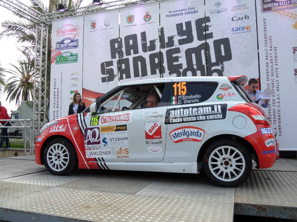 E' partita la 63° edizione del Rally di Sanremo, tutti alla caccia della coppia Andreucci-Andreussi