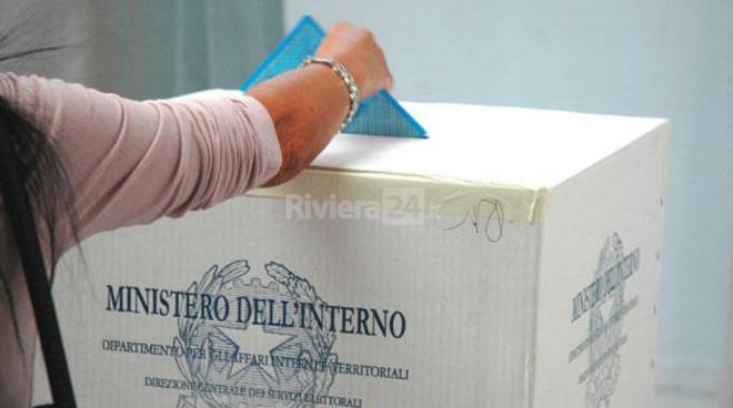 Ballottaggio a Imperia, alle 19 l’affluenza alle urne raggiunge il 38,34%