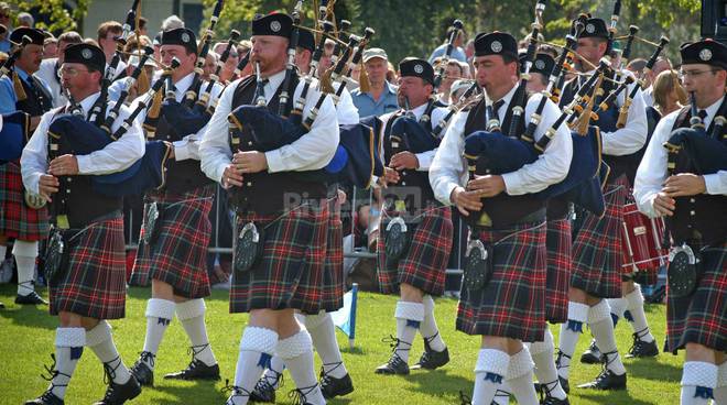 Kilt e cornamuse, primo maggio scozzese a Isolabona