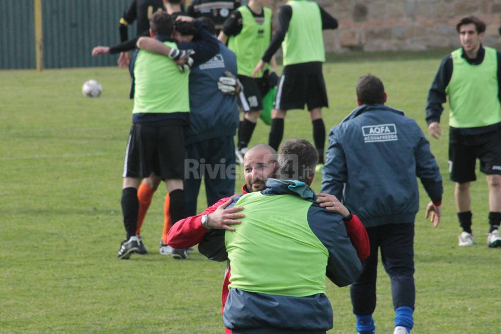 Le immagini del match tra Unione Sanremo e Real Valdivara