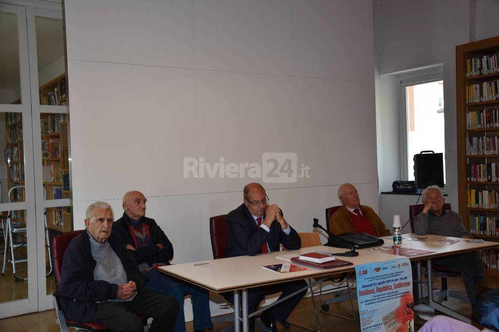 Riviera24 - Ventimiglia, incontro per l'anniversario di Liberazione