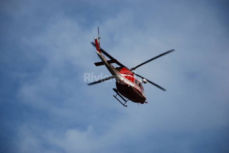 San Biagio della Cima, soccorso anziana