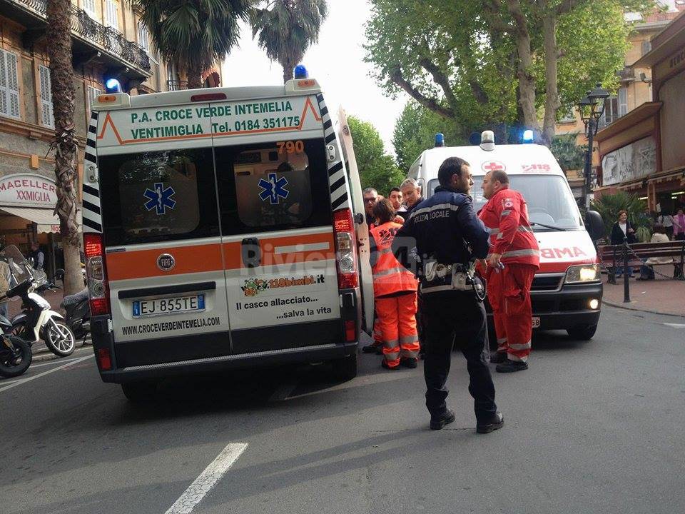 ventimiglia soccorsi 118 zuffa tra donne