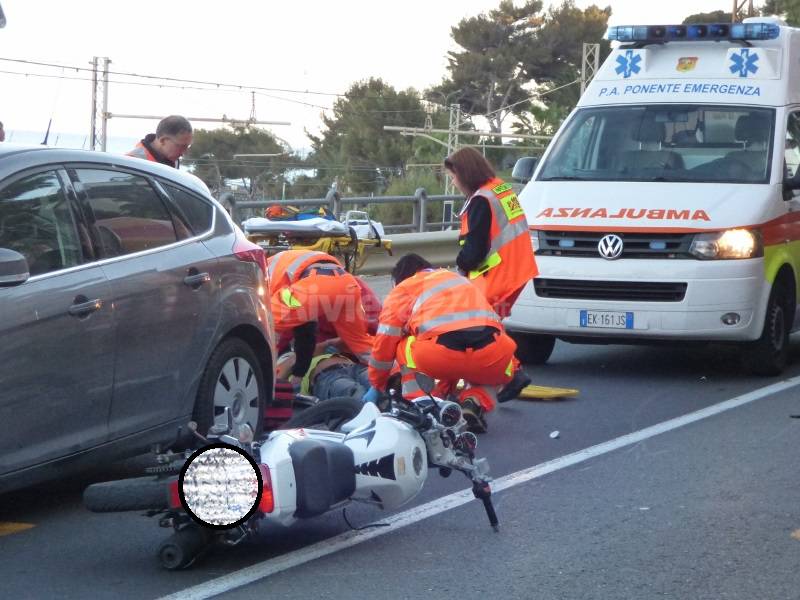 incidente stradale bordighera