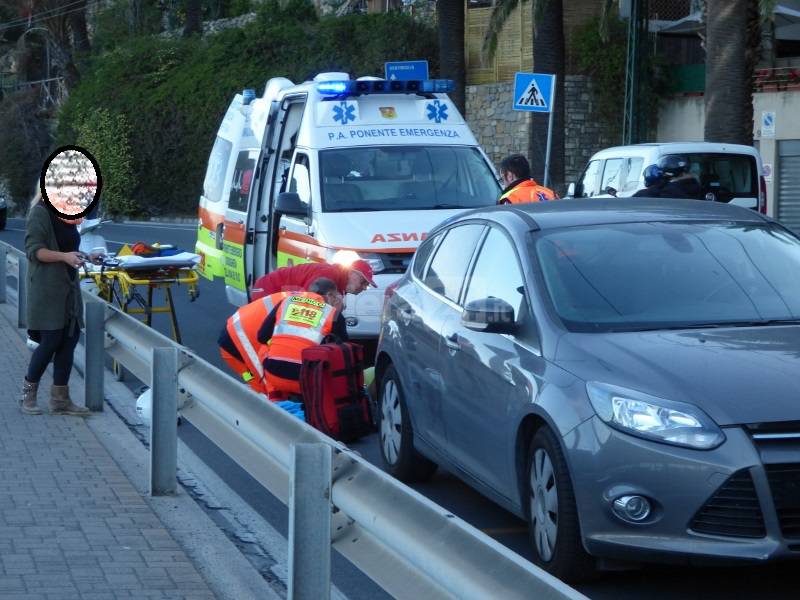 incidente stradale bordighera