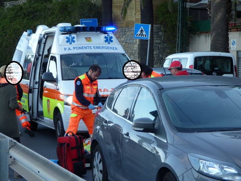 incidente stradale bordighera