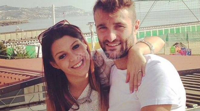 Il calciatore sanremese Fabrizio Poli convola a nozze con la sua dolce Rita