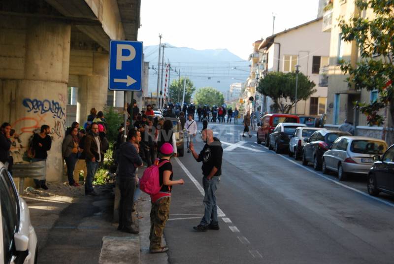 Ventimiglia, manifestazione no border maggio 2016