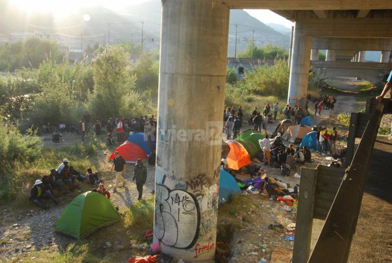 Ventimiglia, manifestazione no border maggio 2016