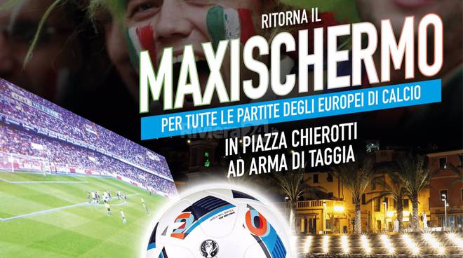 In piazza Chierotti per gli ottavi di finale di Euro 2016