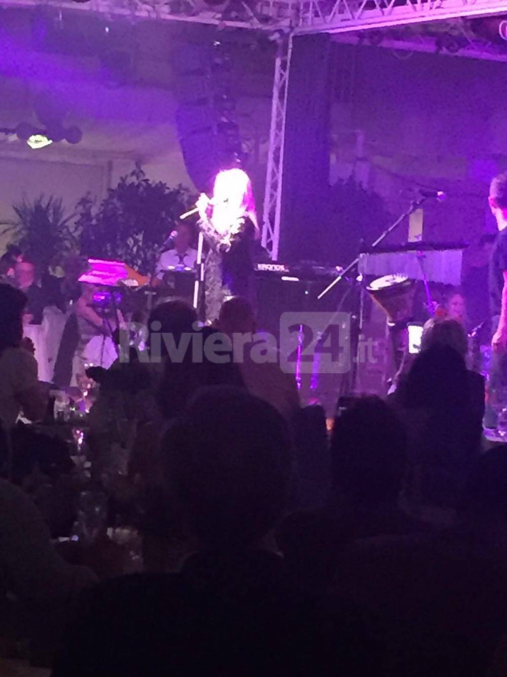 Riviera24 - Sanremo, cena al Roof Garden del Casinò per Patty Pravo