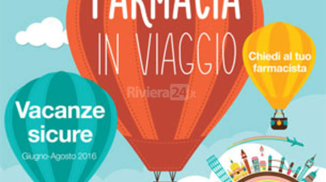 Torna nelle farmacie Rete Farmacisti Preparatori della provincia di Imperia il servizio “Farmacia in viaggio”