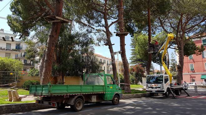 Arma di Taggia dice addio al Parco Avventura, via allo sgombero