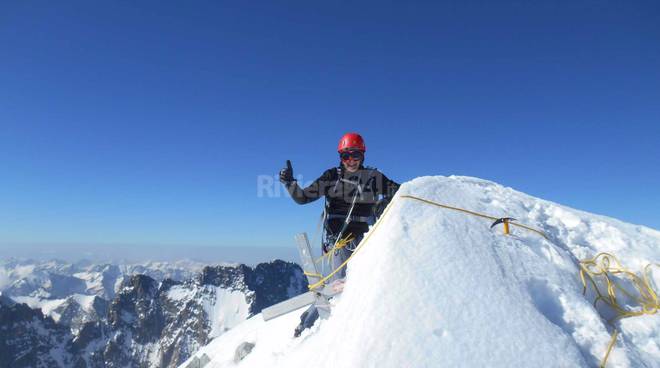 Alpinismo, l’imperiese Stefano Sciandra non si ferma più: scalata la Barre des Ecrins