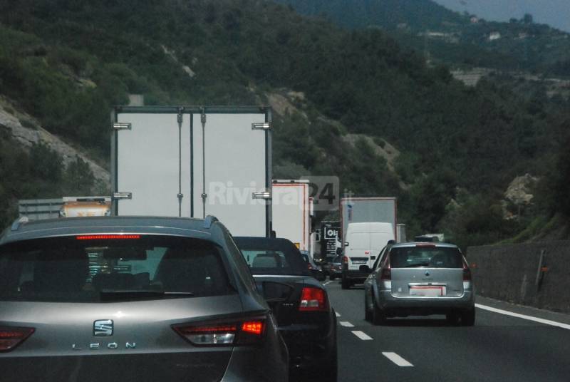 Incidente autostrada Ospedaletti