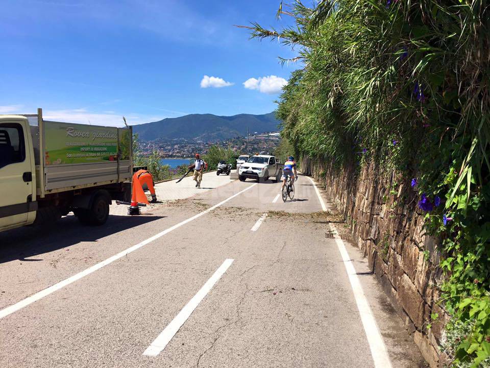 lavori pista ciclabile