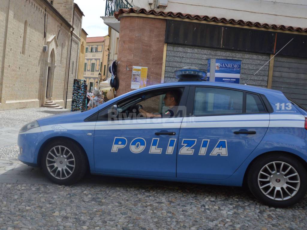 riviera 24 -  polizia sanremo arresto piazza san siro