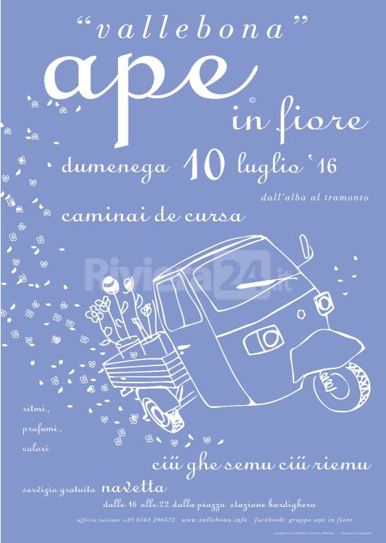 riviera24 - “L’ape in fiore” a Vallebona