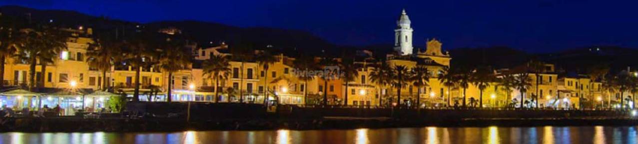 riviera24 - riva ligure notte