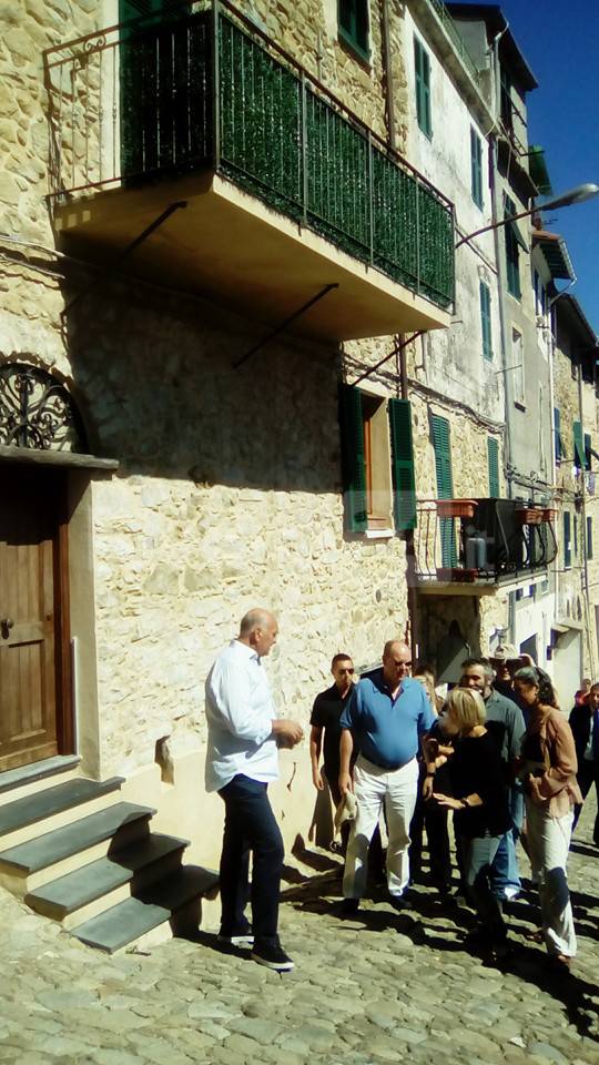 Alberto II di Monaco a Bajardo, foto Remo Moraglia