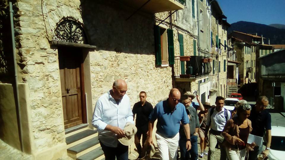 Alberto II di Monaco a Bajardo, foto Remo Moraglia