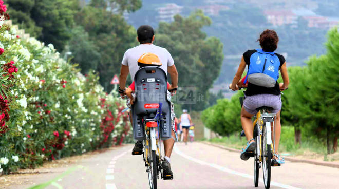 Bicistaffetta 2017, da Ventimiglia a Pisa lungo la Ciclovia Tirrenica