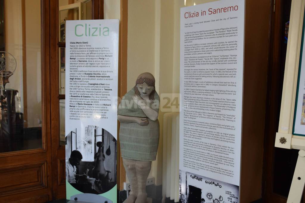 Riviera24 - Mostra-conferenza dedicata a Clizia, al Casinò di Sanrem