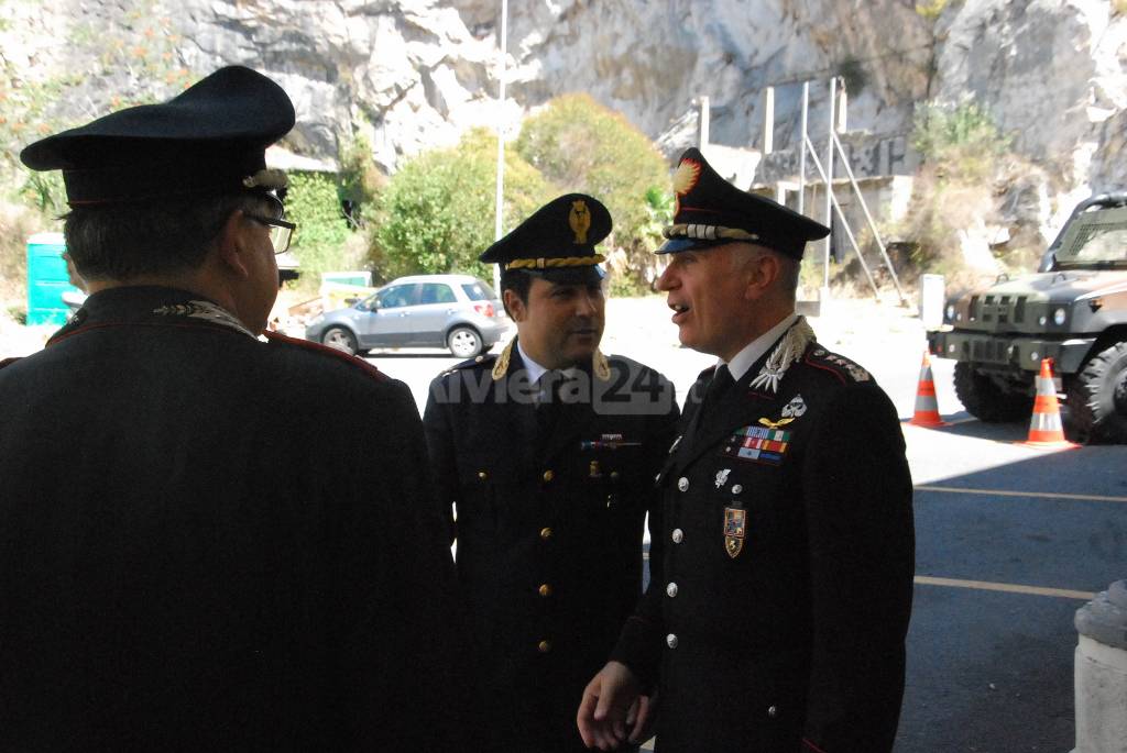 Ventimiglia sopralluogo capo della polizia Gabrielli