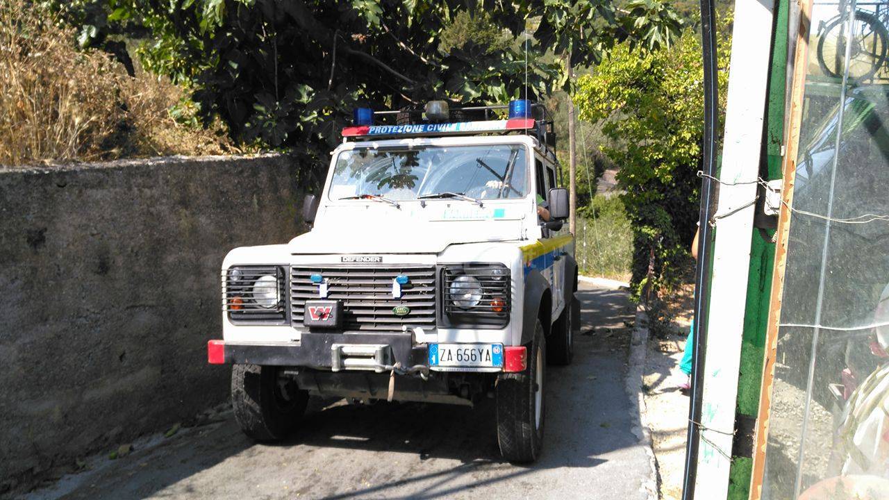 Incendio Verezzo San Donato