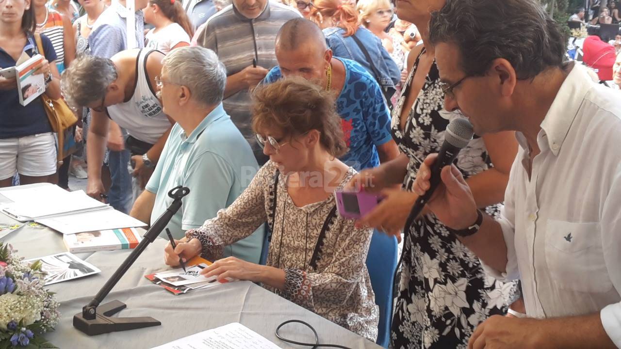 veronica pivetti al bordighera book festival