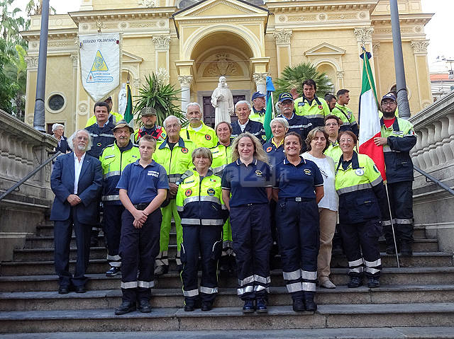 Riviera24 - San Pio pratrono protezione civile Sanremo 2016