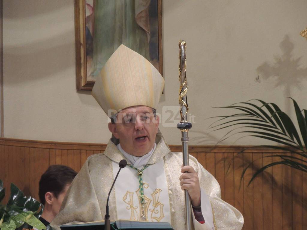 Taggia, conclusa la visita pastorale del vescovo Suetta a Levà