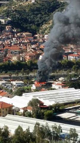 incendio taggia