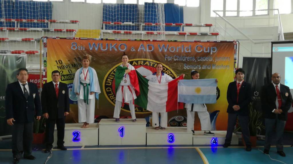 riviera24 - Coppa del Mondo a BUENOS AIRES FEDERICA AMANTE KARATE