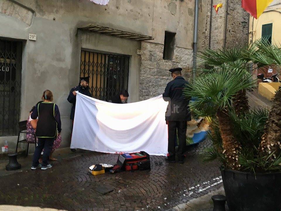 Suicidio 20enne Ventimiglia Alta