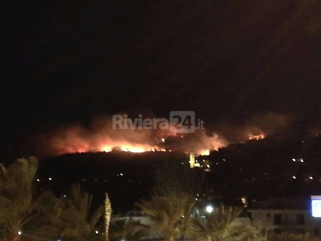 incendio cervo