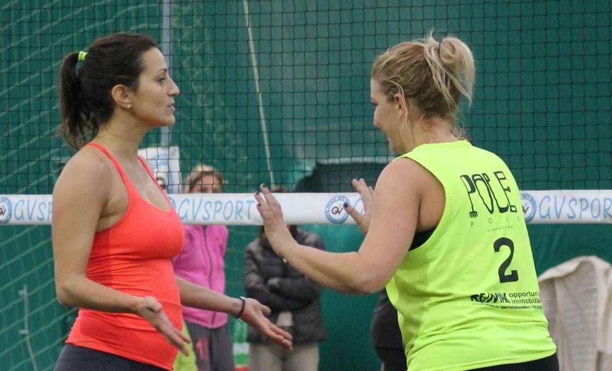 Didonna e Conte vincono il Torneo di Beach Volley femminile indoor del 19 febbraio di San Bartolomeo