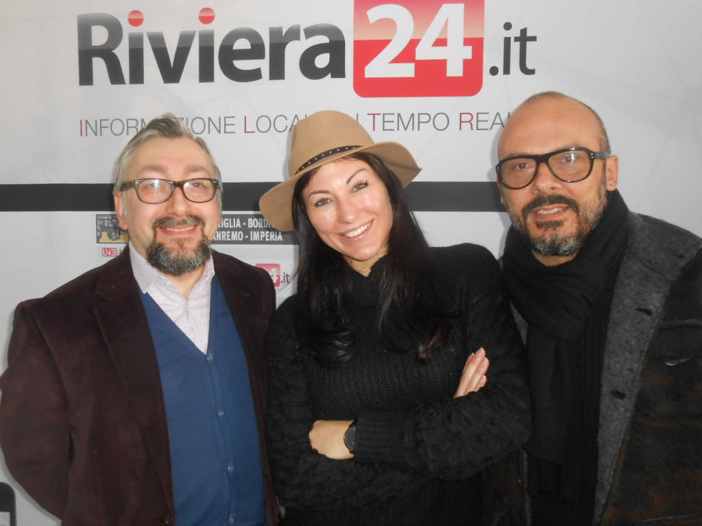 Riviera24 - Freddy Colt, Katia ferrante e Amedeo Grisi opinionisti festival 2017