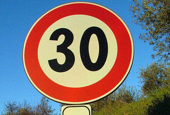 riviera24 - limite 30 kmh velocità