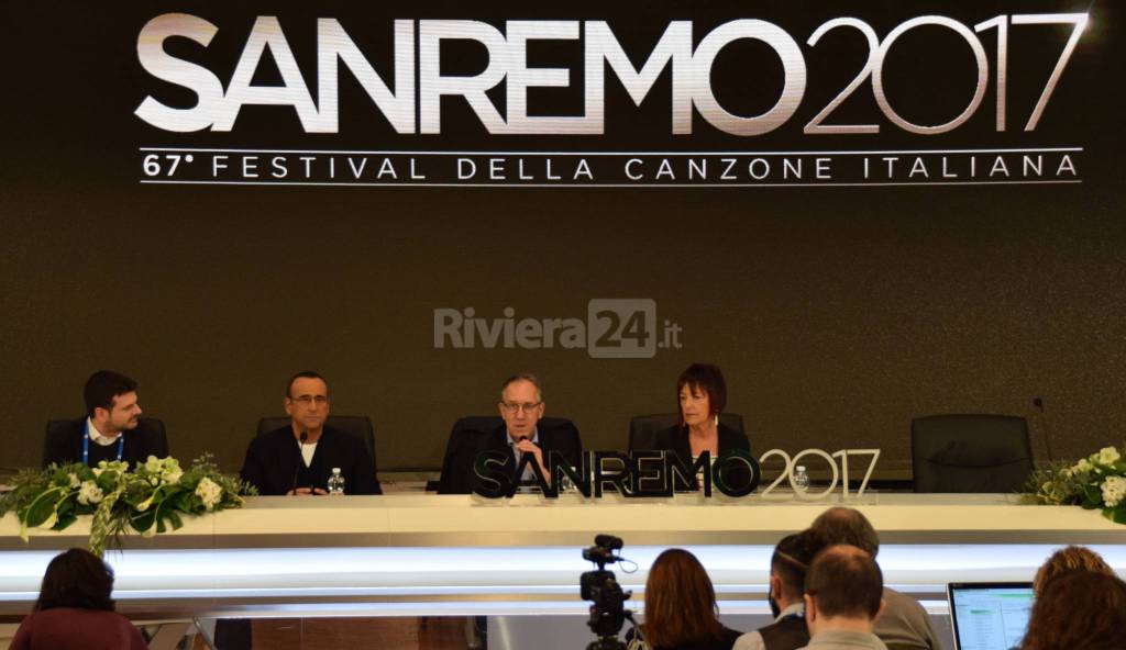 riviera24 - #sanremo2017 prima conferenza organizzazione conti
