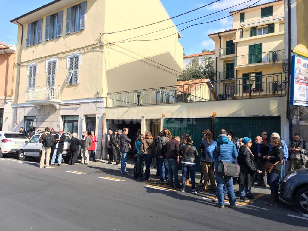 Sit in No Borders in tribunale ad Imperia