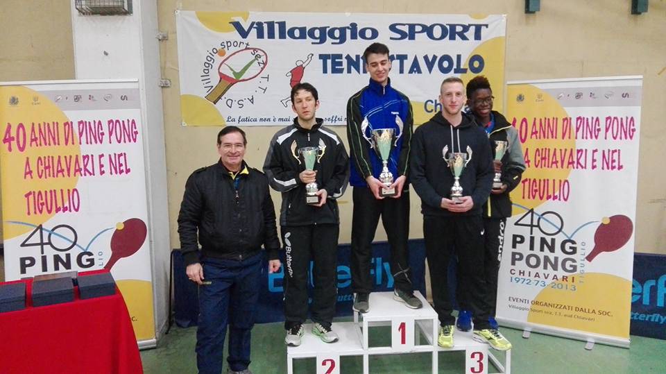 Tennistavolo, grandi numeri per i tornei nazionali in Liguria: tutti i podi