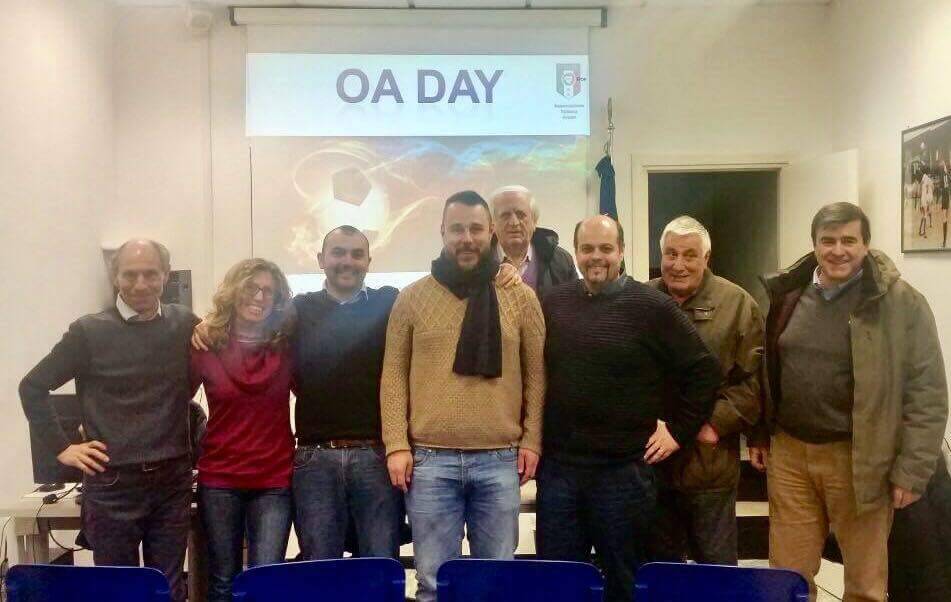 Delegazione di osservatori OTS della sezione di Imperia all'Oa day a Savona