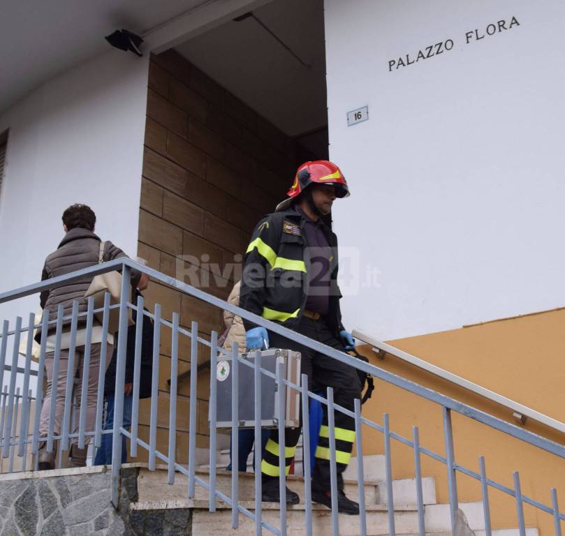 riviera24 - incendio mongioie sopralluogo barbara bresci vigili del fuoco